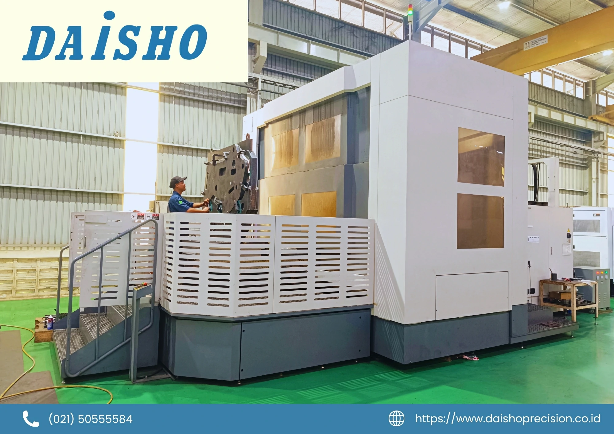 NIIGATA HN100D-II horizontal machining center at PT. Daisho Precision